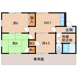 メゾンおかもとの物件間取画像